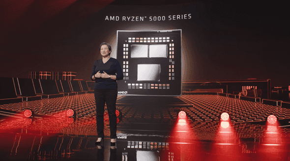 Dr. Lisa Su នៅកម្មវិធីប្រកាស AMD's Zen 3 និង Ryzen 5000 Series